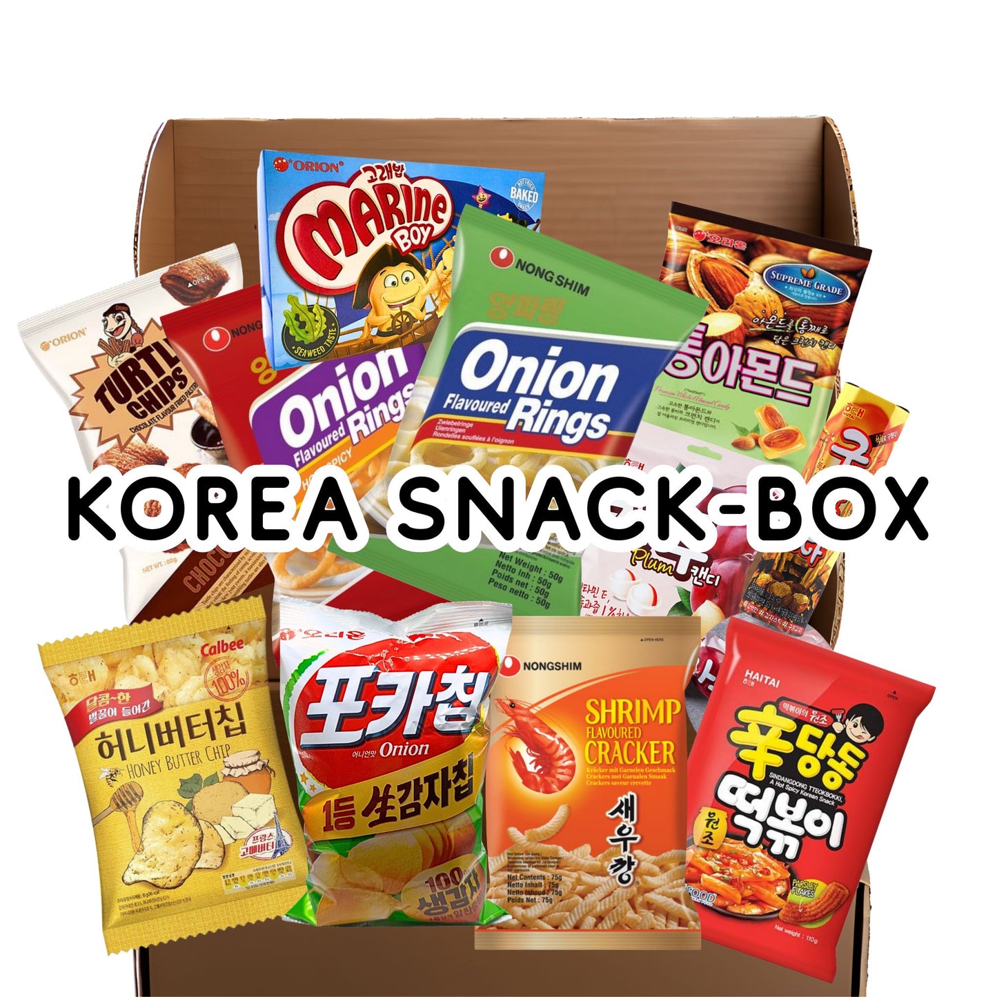 Koreanische Snack Box