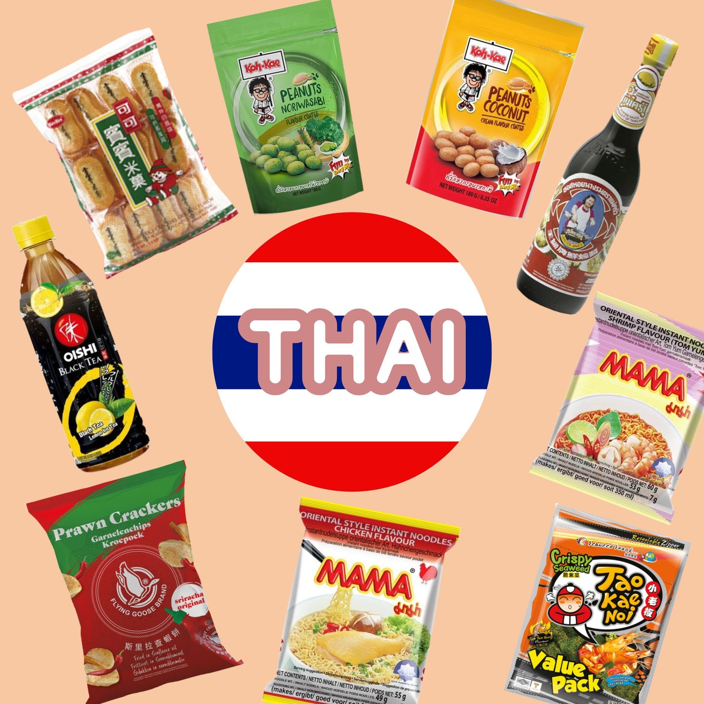 🇹🇭🌶️ Thai Mystery Box – Entdecke das Beste aus Thailand!
